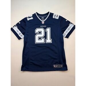 Nike Ezekiel Elliott Dallas Cowboys Jersey Navy Blue Youth XL 18/20 Mens S/M